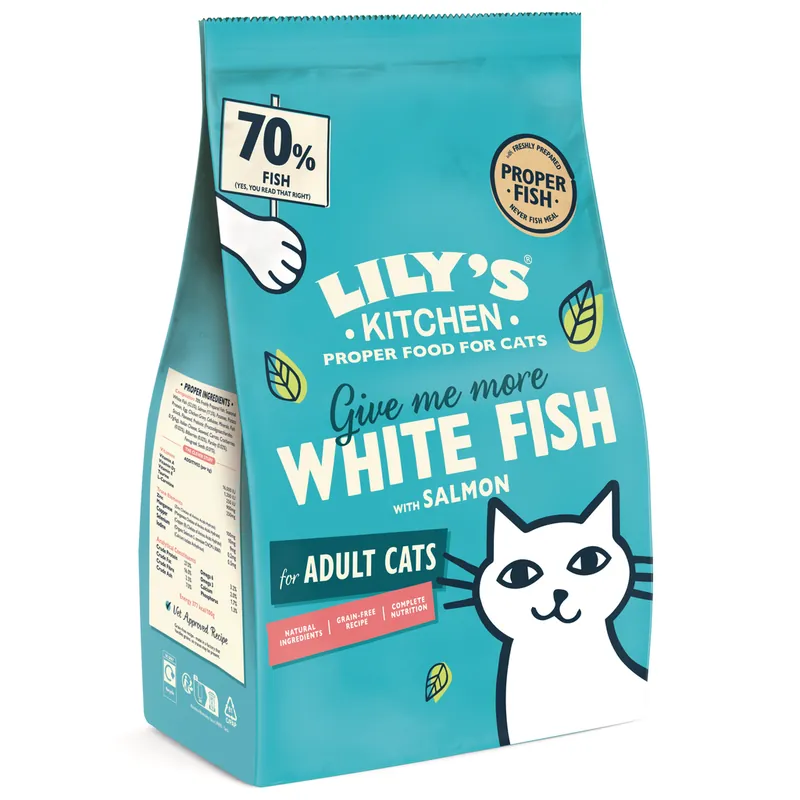 Alleen Vandaag Lily’s Kitchen kat witvis & zalm